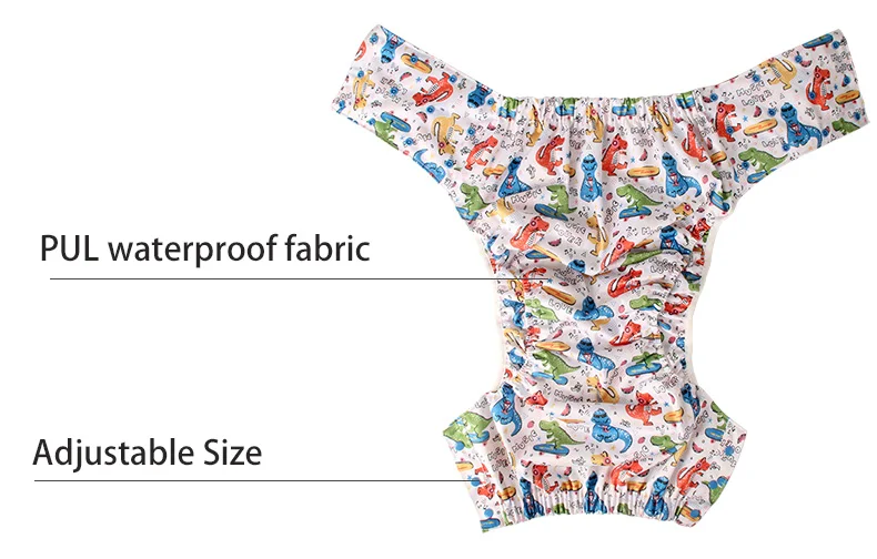 Side-Snap Washable Two-Layer Cloth Diapers for Elderly Care - ECE