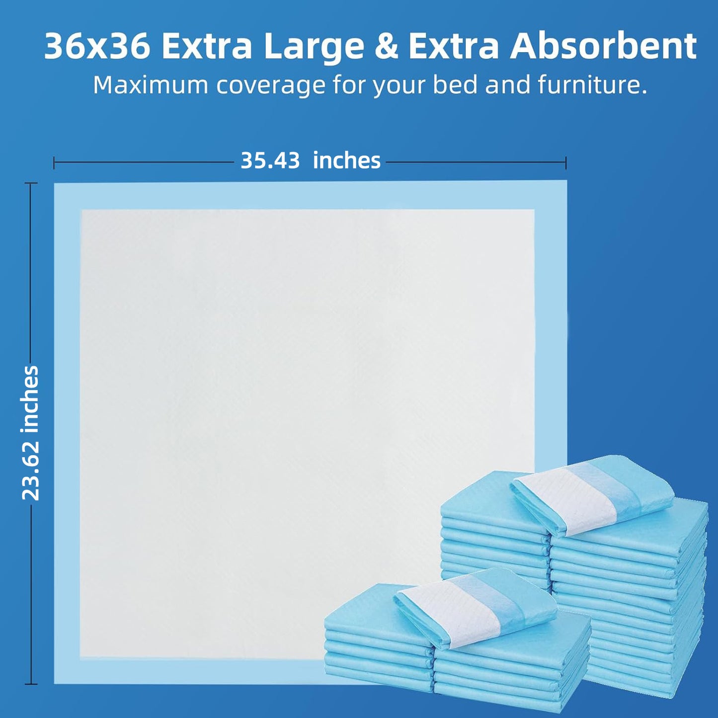 Disposable Ultra-Absorbent Waterproof Incontinence Pads - ECE
