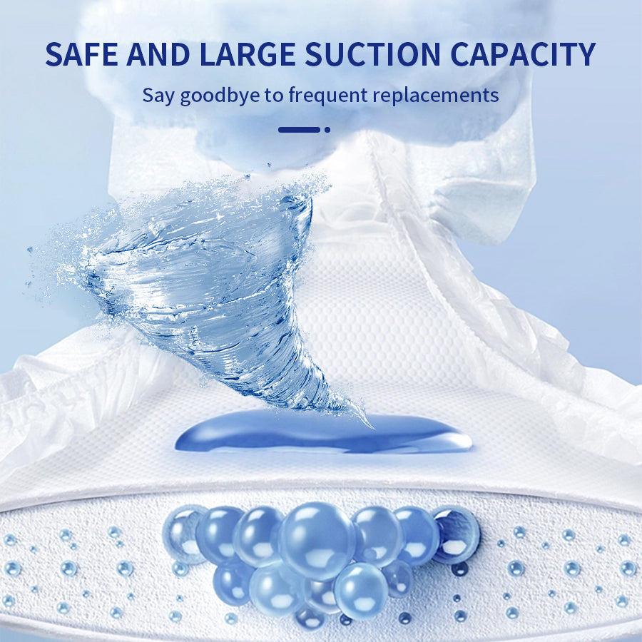 Disposable Anti-Leakage Adult Diapers | Breathable & Secure Fit - ECE