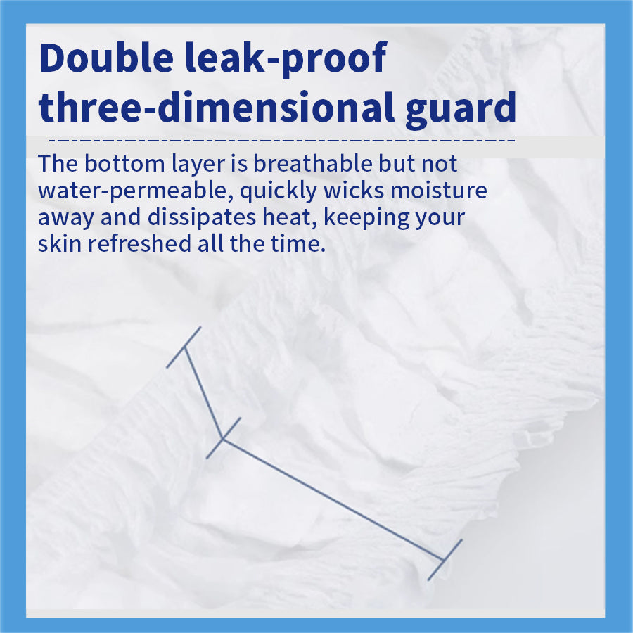 Disposable Anti-Leakage Adult Diapers | Breathable & Secure Fit - ECE