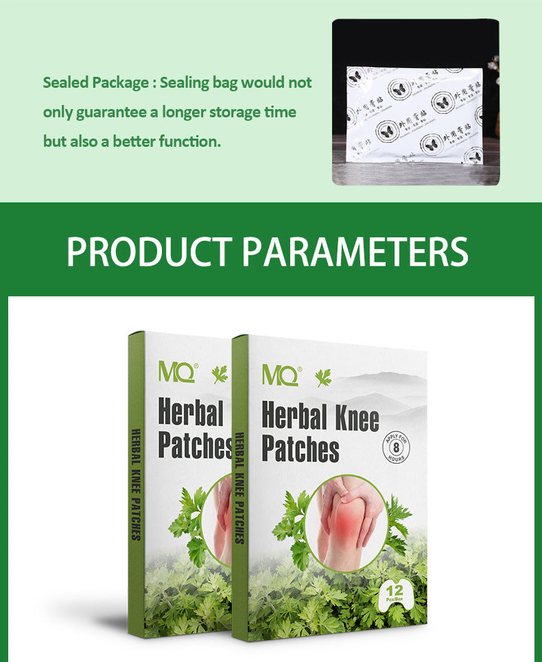 FDA/CE Moxa Heat Patch - 12Hrs Relief for Knees, Shoulders, Back & Joints - ECE 