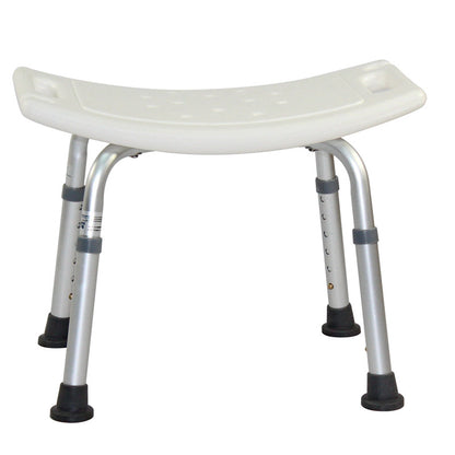 Adjustable Shower Stool for Elderly | 300lbs Heavy Duty Bath Seat with Non-Slip Feet - ECE 