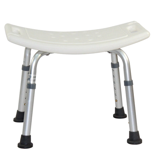 Adjustable Shower Stool for Elderly | 300lbs Heavy Duty Bath Seat with Non-Slip Feet - ECE 