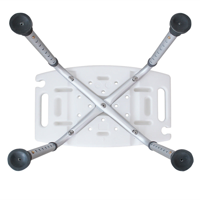 Adjustable Shower Stool for Elderly | 300lbs Heavy Duty Bath Seat with Non-Slip Feet - ECE 