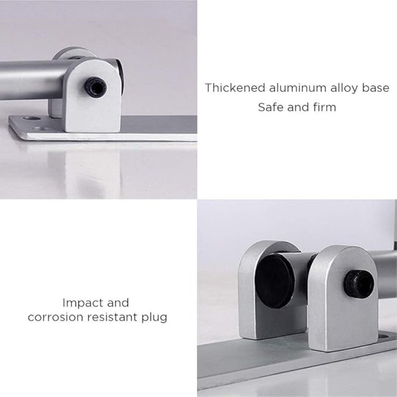 Aluminum Foldable Armrest - Elderly Safety Support & Space-Saving Aid - ECE 