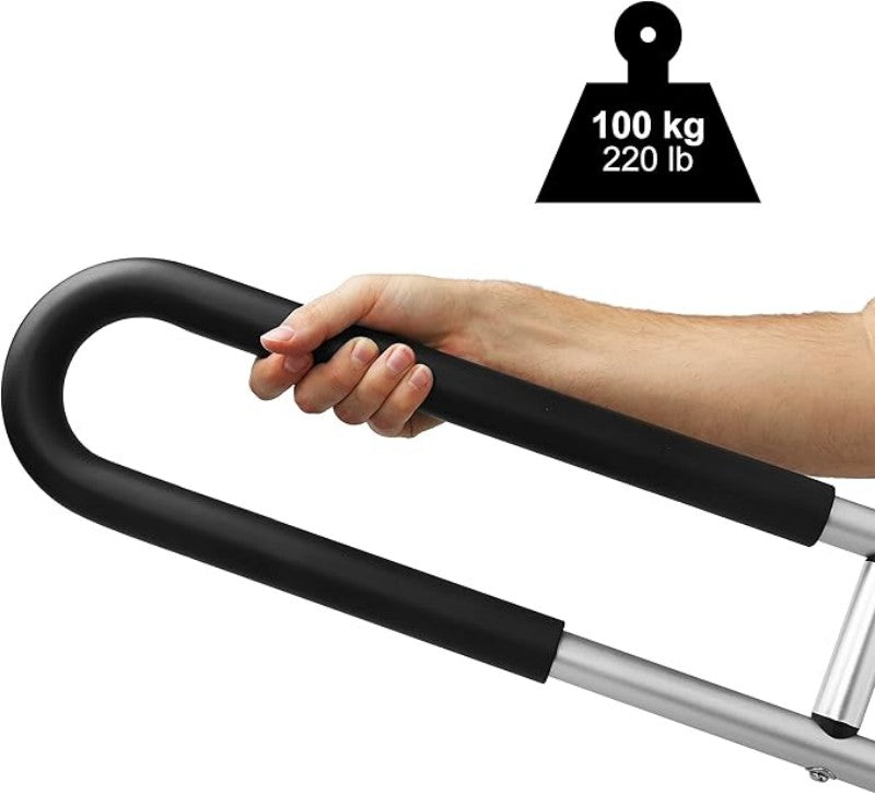 Aluminum Foldable Armrest - Elderly Safety Support & Space-Saving Aid - ECE 