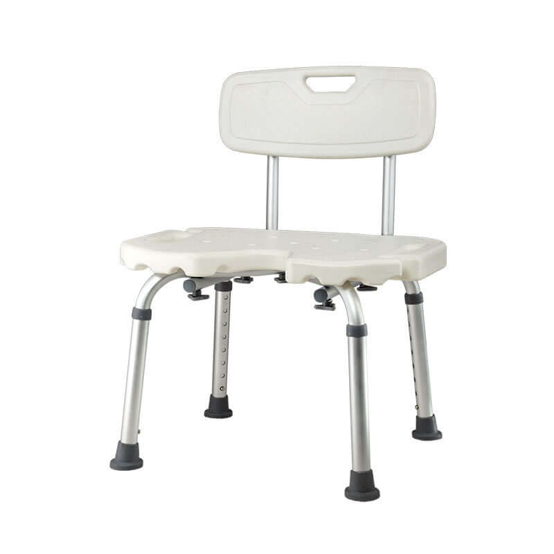 U-Cut Shower Chair for Elderly | 300lbs Medical Bath Seat - ECE 