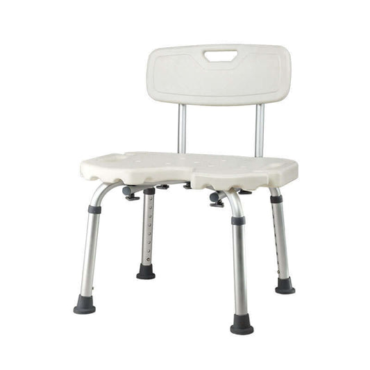 U-Cut Shower Chair for Elderly | 300lbs Medical Bath Seat - ECE 