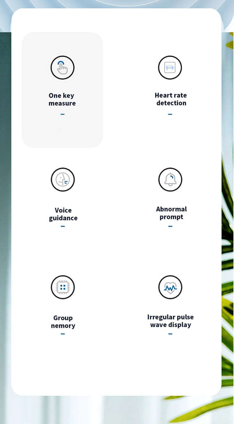 Simplified control interface with clear buttons for elderly users - KWL-B04 monitor