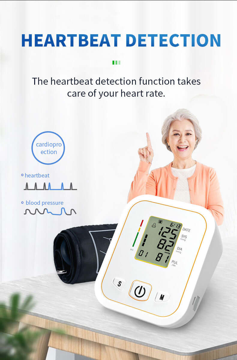 Heartbeat detection and irregular heartbeat indicator for senior health tracking