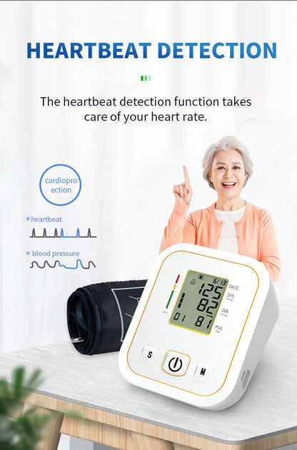 Heartbeat detection and irregular heartbeat indicator for senior health tracking