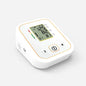 Front view of KWL-B04 portable blood pressure monitor with large LCD display for seniors
