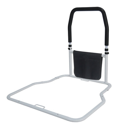Tool-Free Bed Safety Rail - Easy Adjustable Elderly Fall Prevention - ECE 
