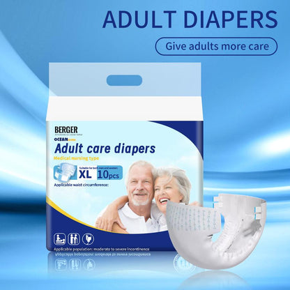 Disposable Anti-Leakage Adult Diapers | Breathable & Secure Fit - ECE 