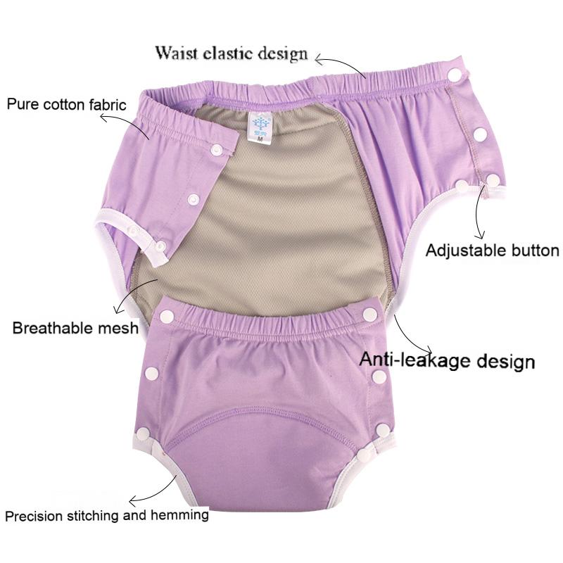 Cotton Washable Protective Unisex Underwear - Reusable & Breathable - ECE 