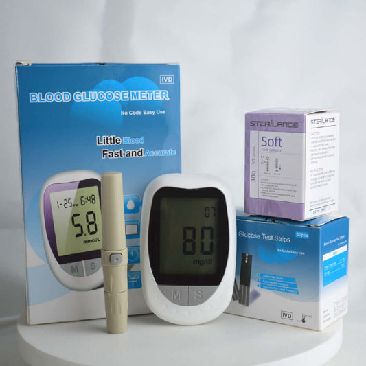 CE-Certified Glucose Monitor for Seniors - Painless Home Diabetes Testing - ECE 