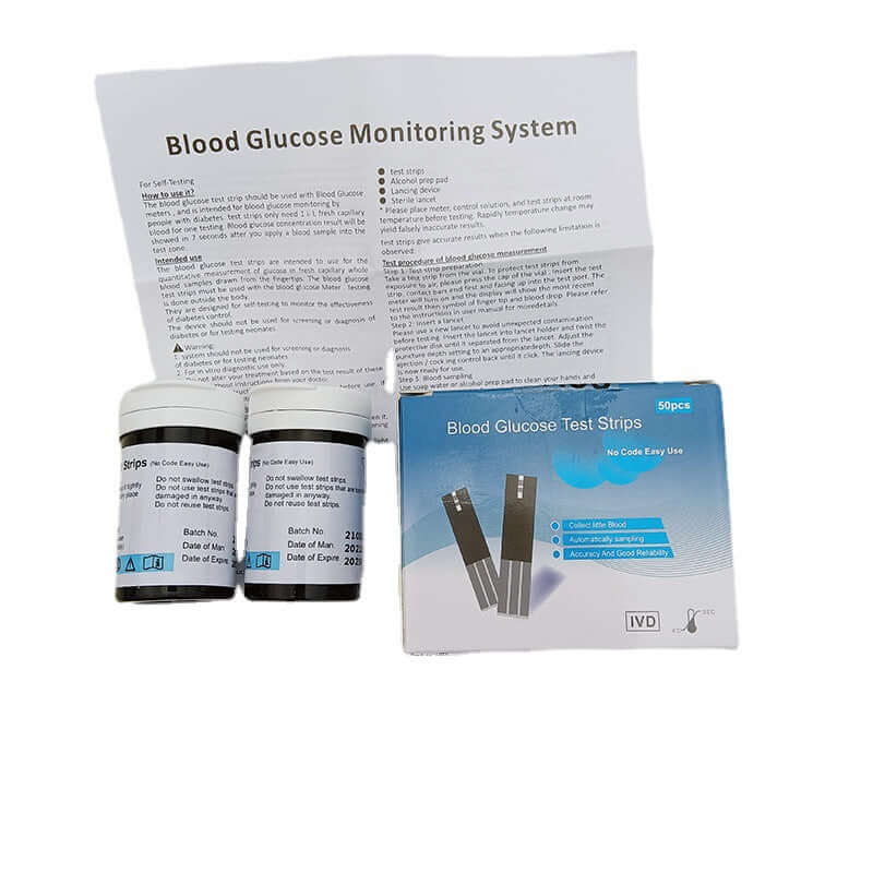 CE-Certified Glucose Monitor for Seniors - Painless Home Diabetes Testing - ECE 