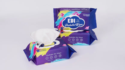 Biodegradable Flushable Wipes for Elderly | Plant-Based & Septic-Safe